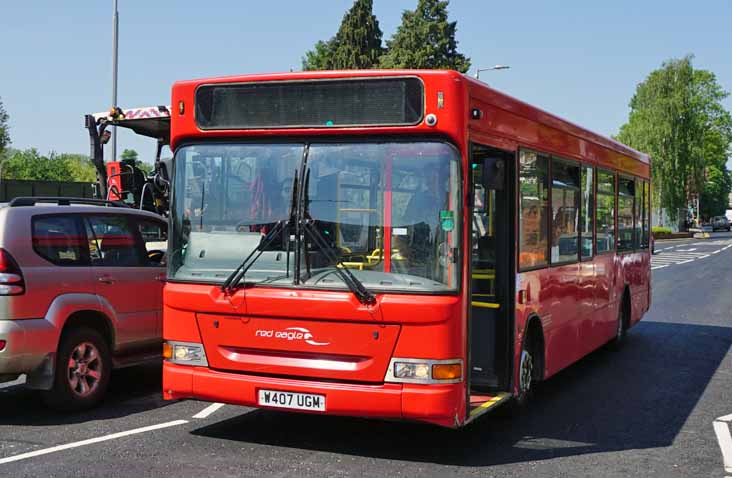 Red Eagle Dennis Dart SLF Plaxton Pointer W407UGM